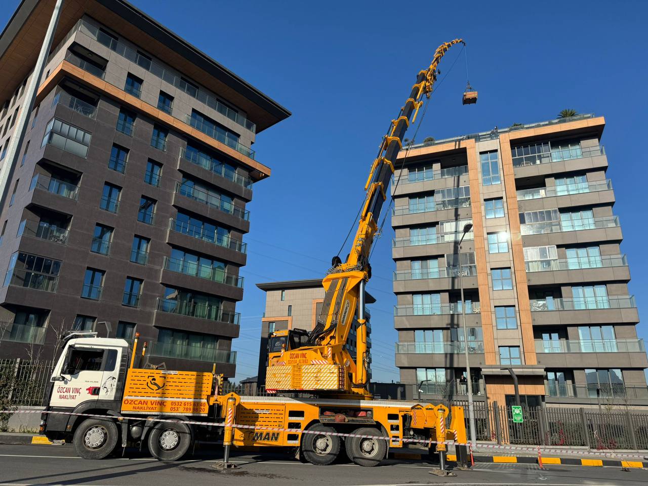 Şantiye Vinç Hizmetleri